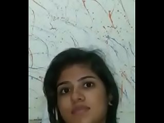 Beautiful Desi Indian young girl showing boobs