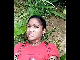 Niedlich Indische Mädchen outdoor Gefickt