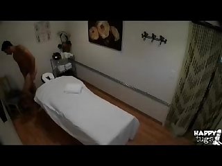 Exotic Busty Asian Babe Strokes Sucks And Rides Huge Cock On Massage Table