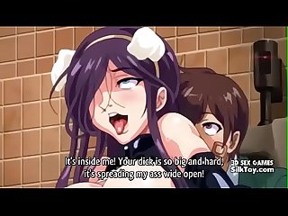 3d big tits anime sluts fucked in bathroom