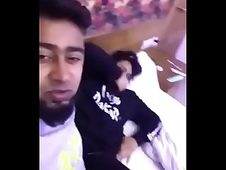 Comilla medical college girl Jerin gets her boobs licked by lover guy