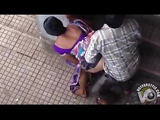 Beautiful Indian woman has doggystyle sex in public voyeurstyle.com