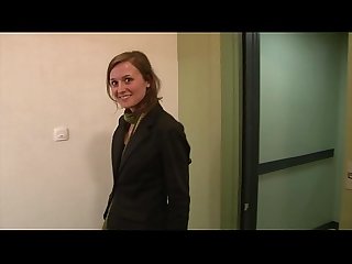 Girl next door in casting session , gaping asshole and pussy