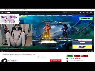 NEW video youtube live strim gamer girl masturbate