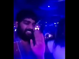 Swathi naidu enjoying and dancing in pub part-1