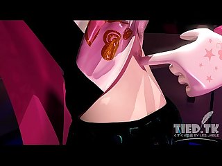 3D Anime Girl Belly Navel Tickled - TIED.TK