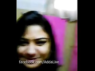 Dhaka Banglalink officer Suraiya shows her at selfie video