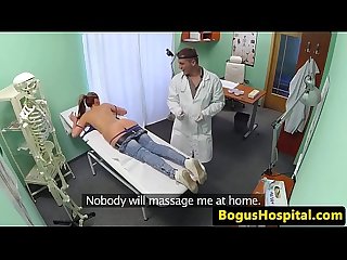 Hospital patient fucked by doctor on spycam