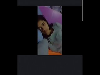 Mumbai college girl Skype