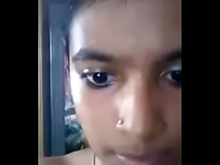 Elegante Tamil Adolescente selfie