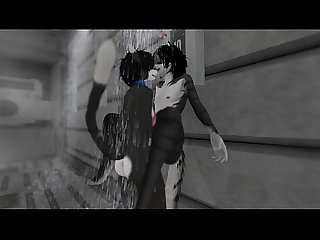 Steamy Kitty Shower - Second Life Yiff (M)(M)