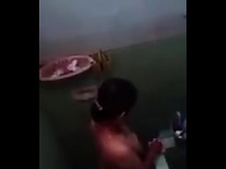الهندي فتاة حوض استحمام تجسس