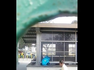 Bangalore couple outdoor bj in bus stand