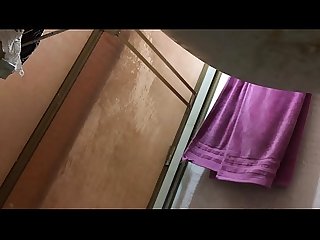 Spy mom in the shower (Full Naked) PART10